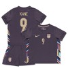 Maglia ufficiale Inghilterra Kane 9 Trasferta Euro 2024 per Bambino